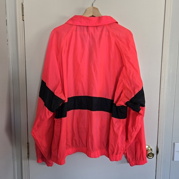 Vintage Ocean Pacific Windbreaker Men's XL Pink - Picture 11 of 15